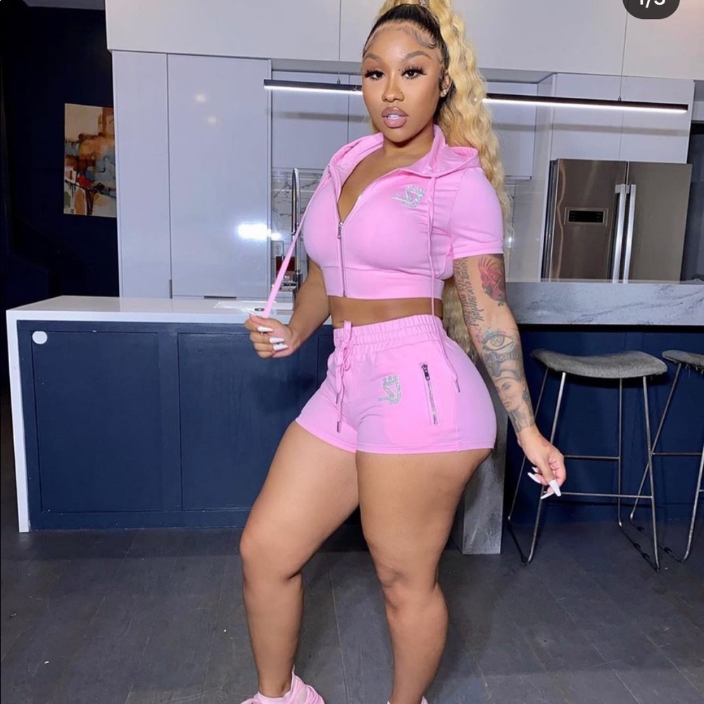 Shane Justin Summer Bling Set in Lavender